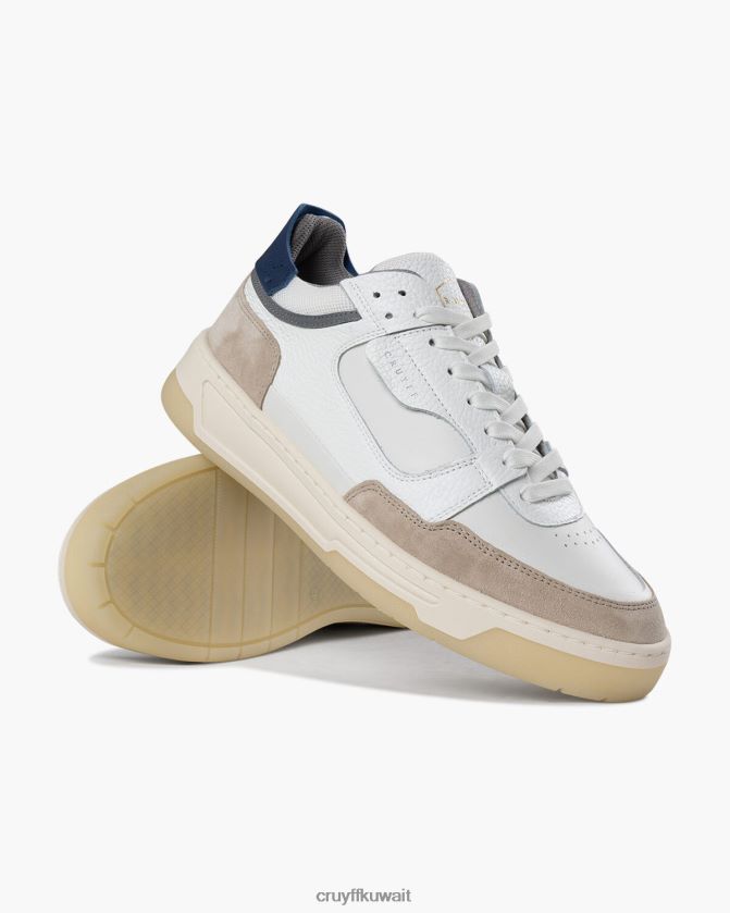 Cruyff ابيض ازرق رجال نمس منتصف Z02JN285 أحذية رياضية