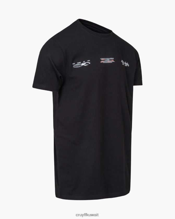 Cruyff أسود رجال موريس تي Z02JN287 تي شيرت