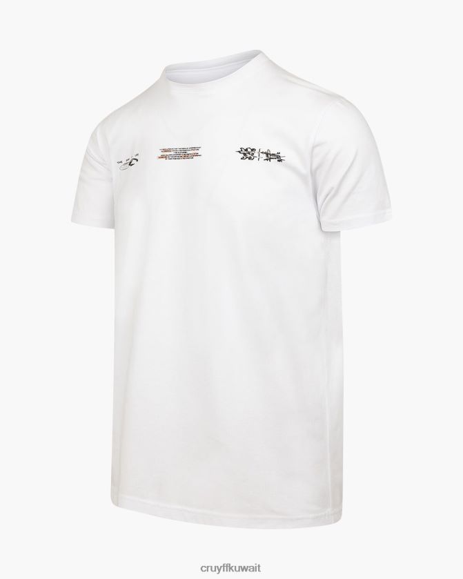 Cruyff أبيض رجال موريس تي Z02JN288 تي شيرت