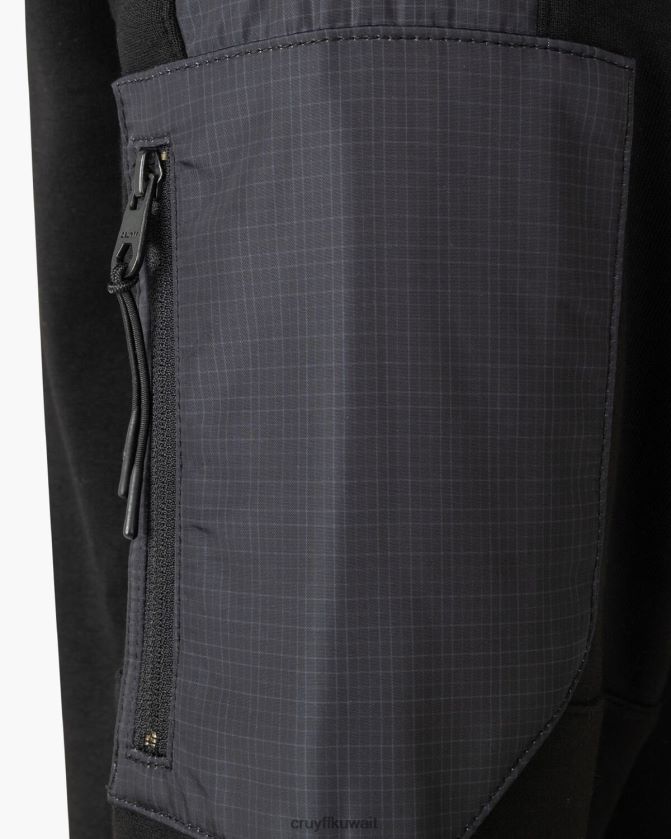 Cruyff أسود رجال بدلة الركض ايدن Z02JN28 بدلة