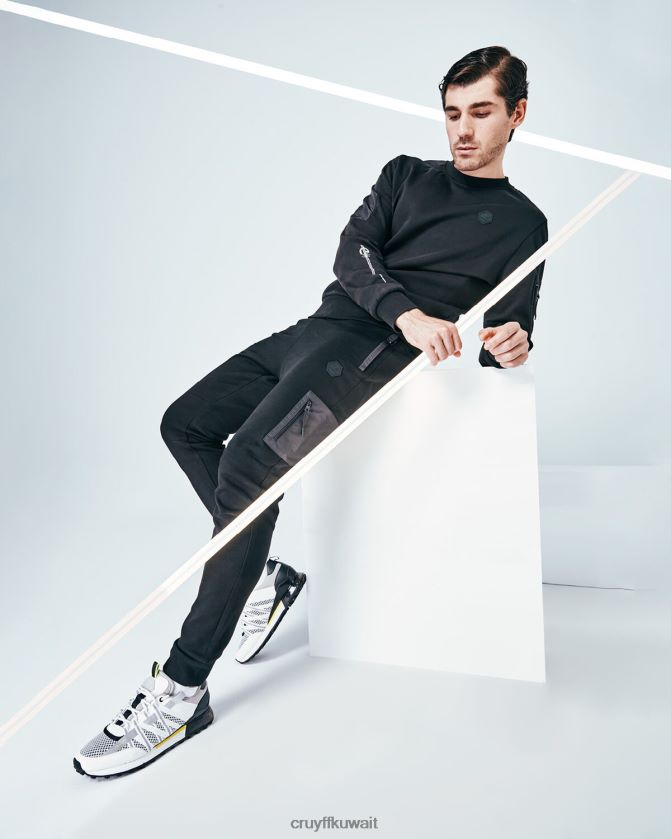 Cruyff أسود رجال سترة ايدن Z02JN30 سترة