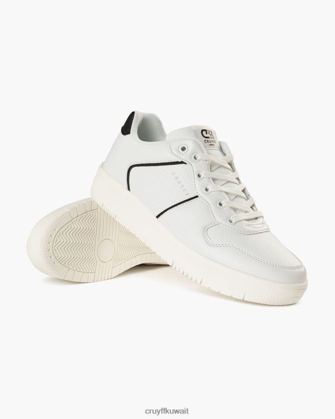 Cruyff أبيض أسود رجال ملكي داخلي Z02JN313 أحذية رياضية