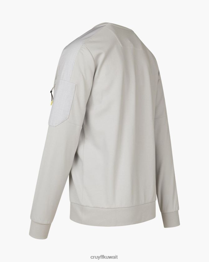 Cruyff رمادي فاتح رجال سترة ايدن Z02JN31 سترة