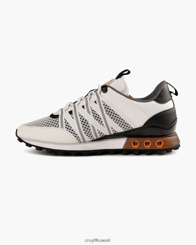Cruyff أبيض / برتقالي رجال الخوف مونتسيرات Z02JN336 أحذية رياضية
