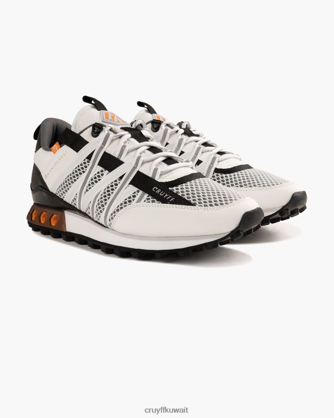 Cruyff أبيض / برتقالي رجال الخوف مونتسيرات Z02JN336 أحذية رياضية
