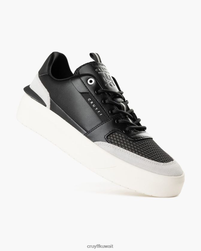 Cruyff أسود / رمادي رجال أيد تنس Z02JN344 أحذية رياضية