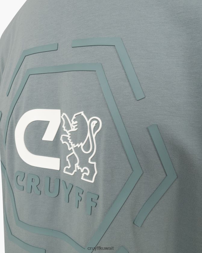 Cruyff الرصاص الأزرق رجال كين تي Z02JN347 تي شيرت