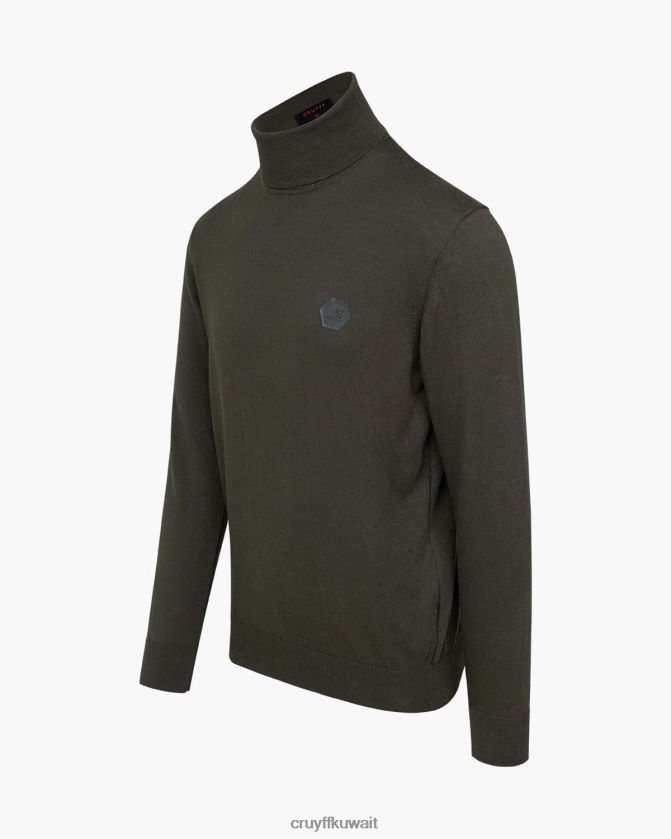 Cruyff أخضر رجال رقبة سلحفاة باسكو Z02JN351 سترة