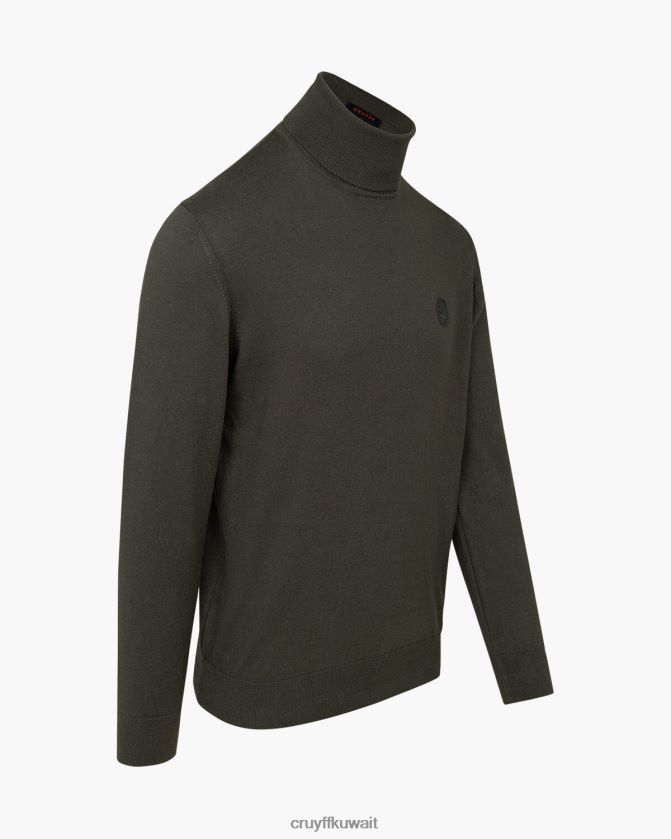 Cruyff أخضر رجال رقبة سلحفاة باسكو Z02JN351 سترة