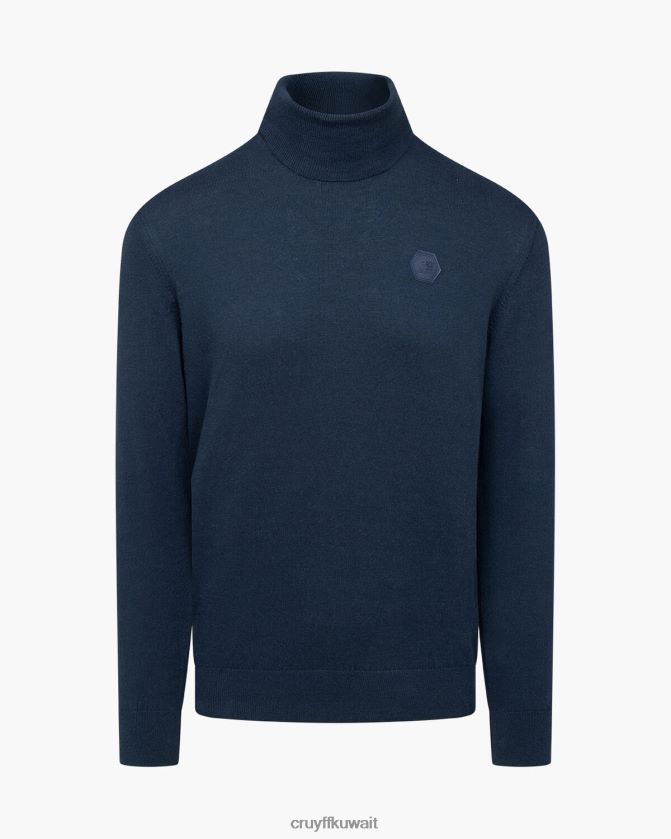 Cruyff القوات البحرية رجال رقبة سلحفاة باسكو Z02JN352 سترة