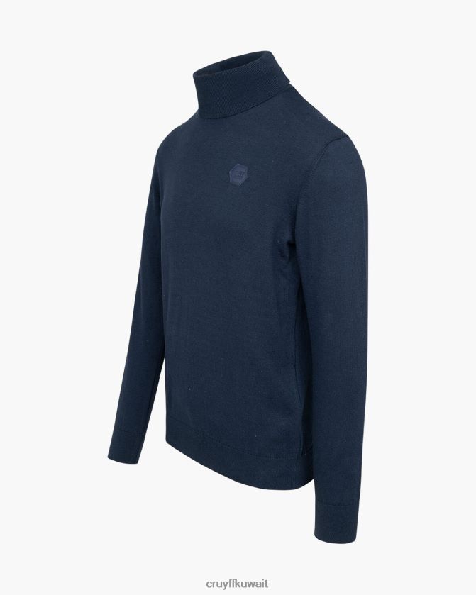 Cruyff القوات البحرية رجال رقبة سلحفاة باسكو Z02JN352 سترة