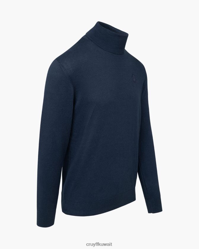 Cruyff القوات البحرية رجال رقبة سلحفاة باسكو Z02JN352 سترة