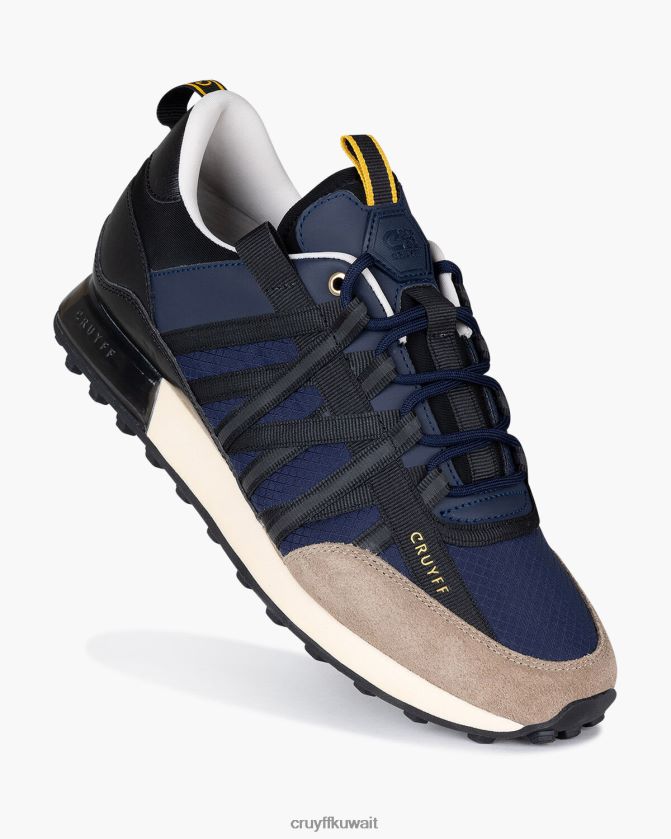 Cruyff البحرية / الأصفر نحيف الخوف Z02JN356 أحذية رياضية