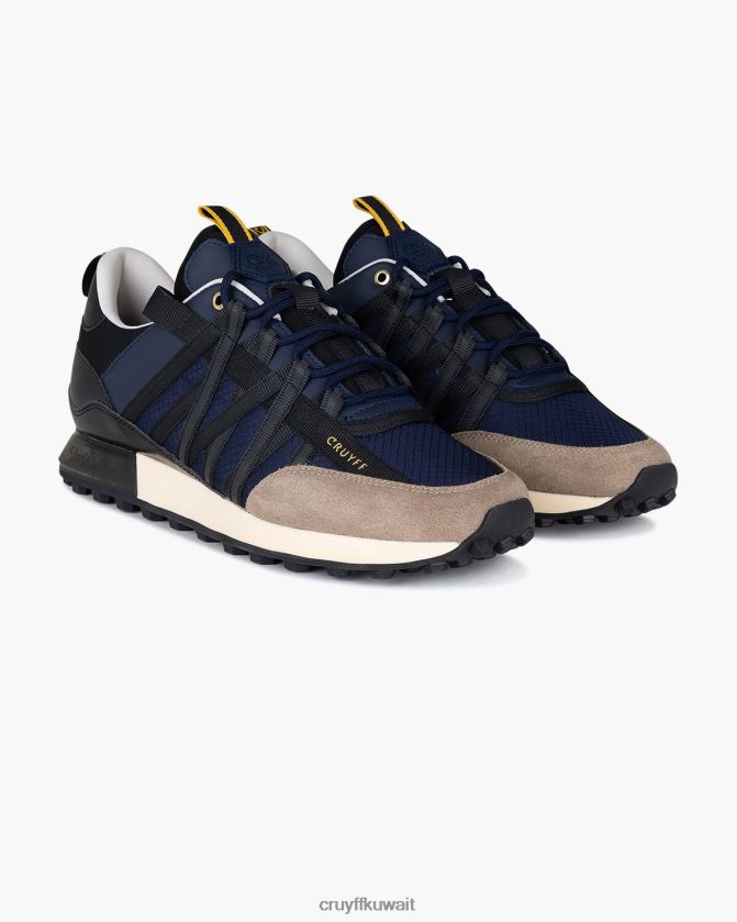 Cruyff البحرية / الأصفر نحيف الخوف Z02JN356 أحذية رياضية