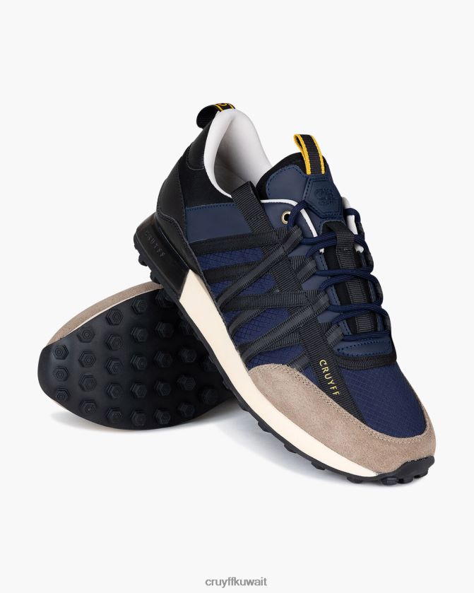 Cruyff البحرية / الأصفر نحيف الخوف Z02JN356 أحذية رياضية