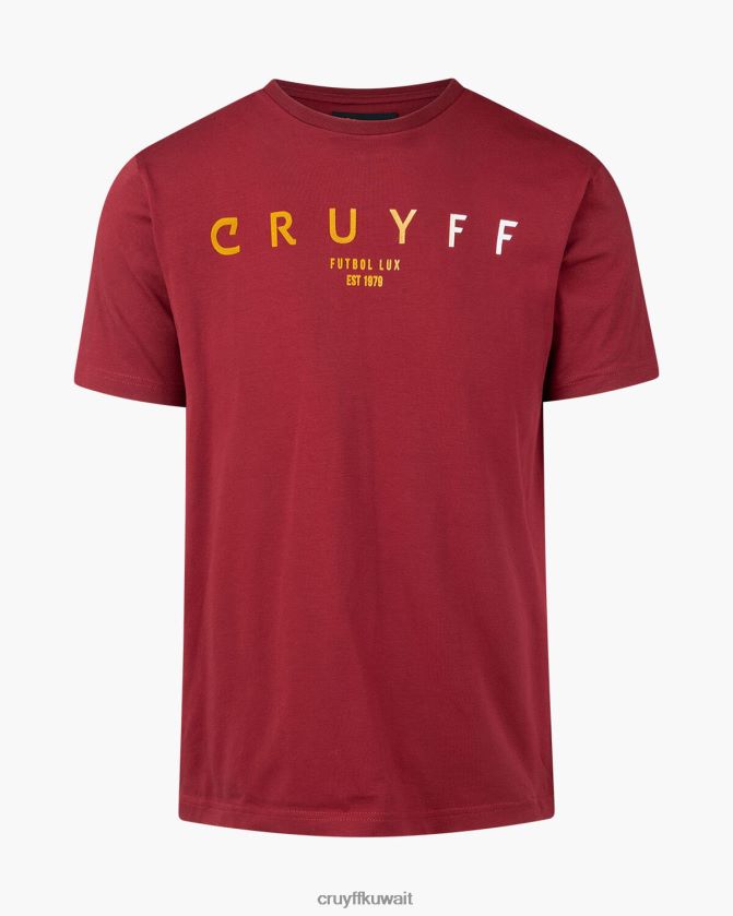 Cruyff بوردو رجال إيدير تي Z02JN361 تي شيرت