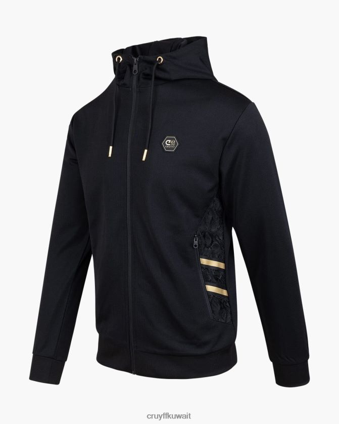 Cruyff أسود رجال صموئيل المسار الأعلى Z02JN365 السترة