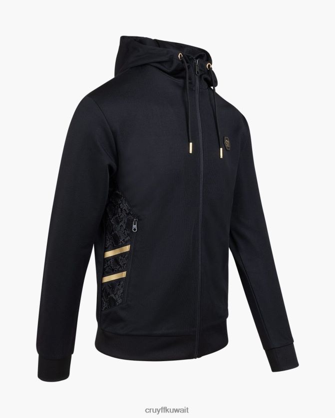 Cruyff أسود رجال صموئيل المسار الأعلى Z02JN365 السترة