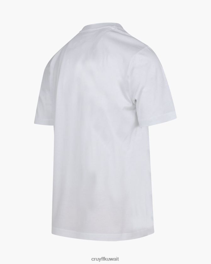 Cruyff أبيض رجال جولز تي Z02JN36 تي شيرت