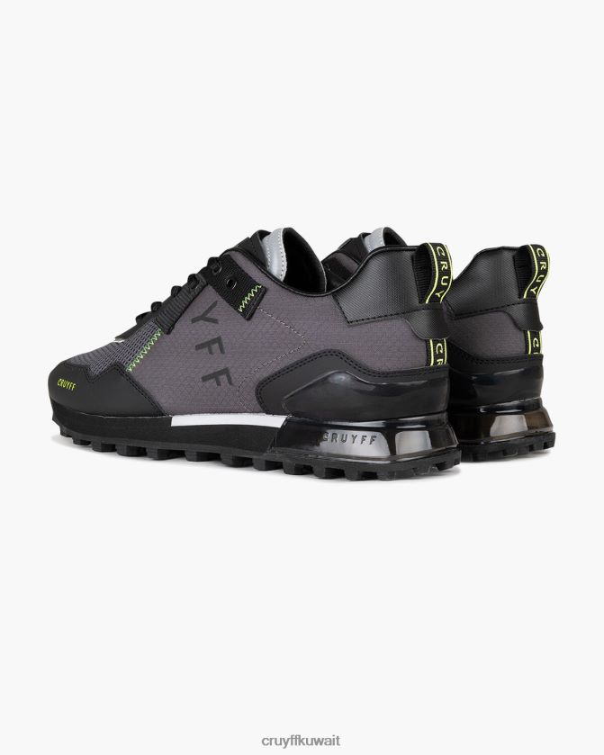 Cruyff رمادي / أصفر رجال سوبربيا Z02JN376 أحذية رياضية