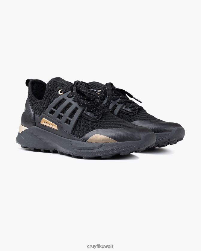 Cruyff أسود رجال تتبع سريع Z02JN379 أحذية رياضية