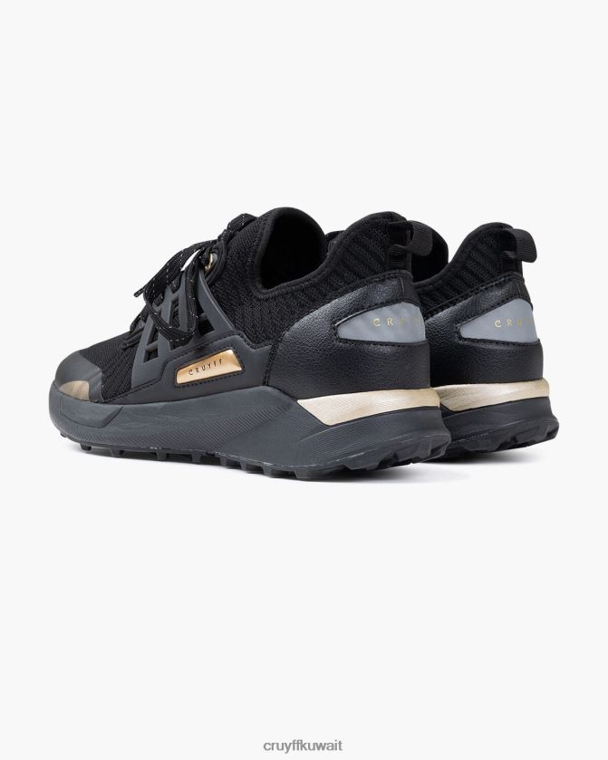 Cruyff أسود رجال تتبع سريع Z02JN379 أحذية رياضية