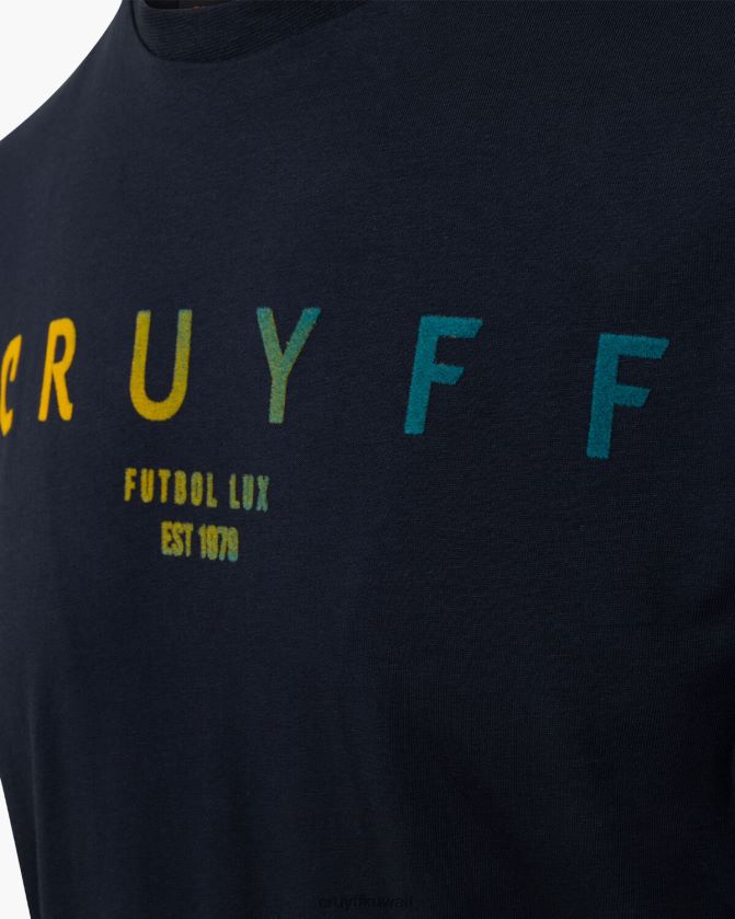 Cruyff ليالي زرقاء رجال إيدير تي Z02JN387 تي شيرت