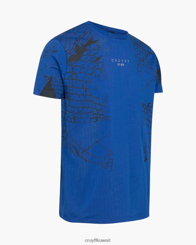 Cruyff الأزرق الملكي رجال رافائيل تي Z02JN394 تي شيرت