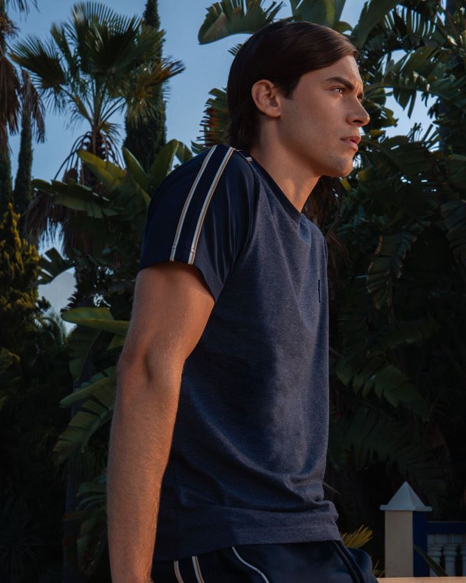 Cruyff القوات البحرية رجال جالانو تي Z02JN404 تي شيرت