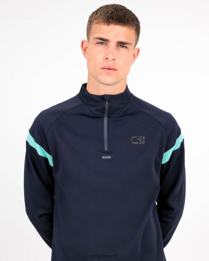 Cruyff القوات البحرية رجال بدلة زاوية Z02JN411 بدلة