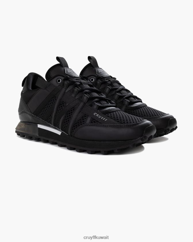 Cruyff أسود / أخضر رجال الخوف Z02JN42 أحذية رياضية