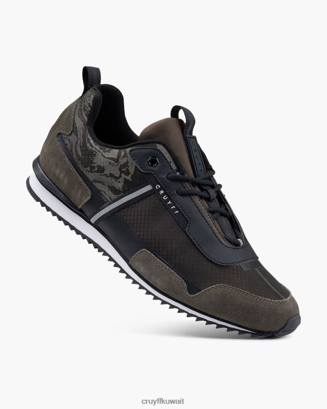 Cruyff أخضر غامق رجال رخام Z02JN435 أحذية رياضية