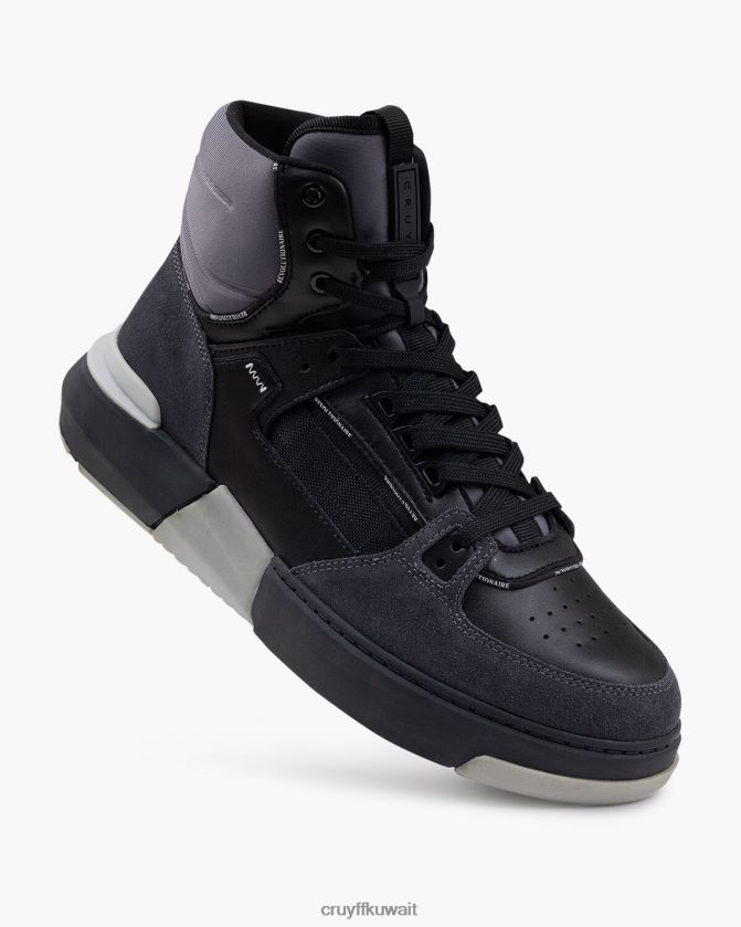 Cruyff أسود رجال سلة تحطيم Z02JN453 أحذية رياضية