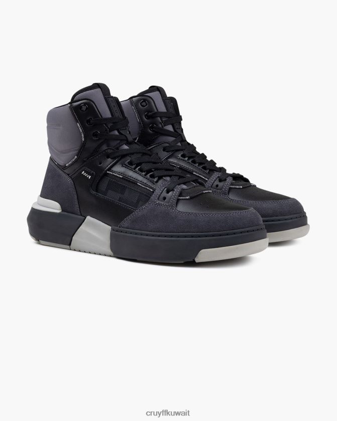 Cruyff أسود رجال سلة تحطيم Z02JN453 أحذية رياضية