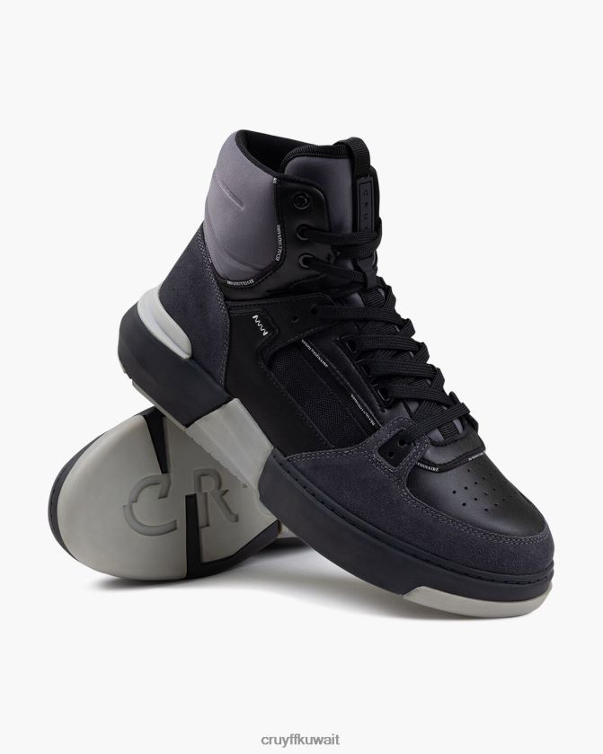 Cruyff أسود رجال سلة تحطيم Z02JN453 أحذية رياضية