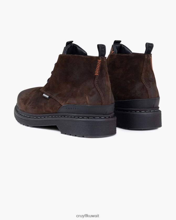 Cruyff بني غامق رجال تشوكا جوهان Z02JN458 أحذية