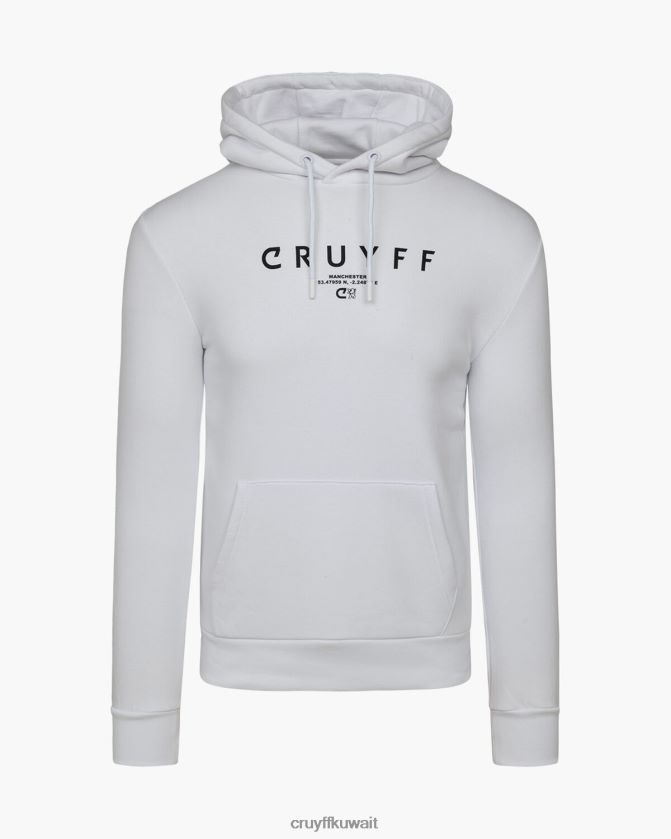 Cruyff أبيض رجال هودي حزمة المدينة Z02JN463 زُنط