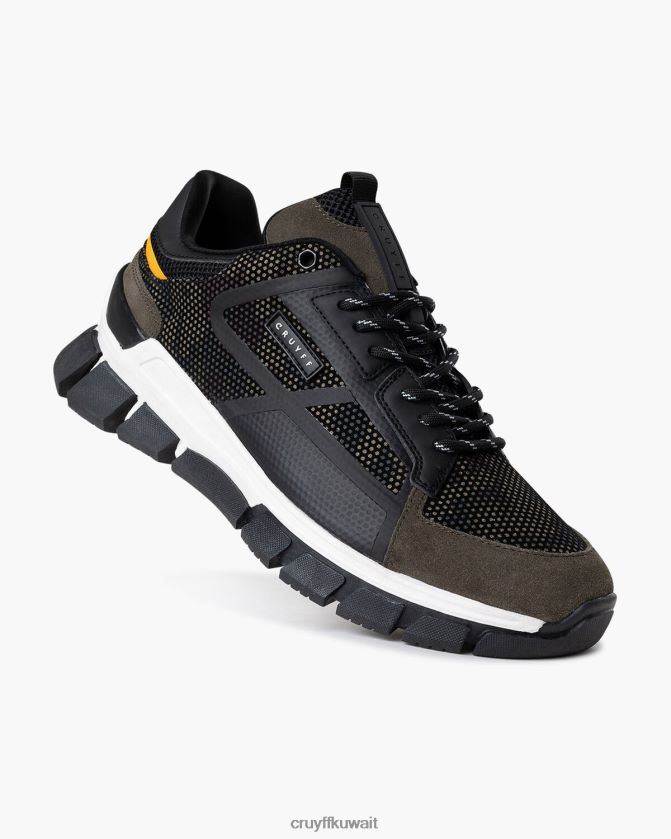 Cruyff أخضر / أسود رجال يجب أن تفعل استراتو Z02JN474 أحذية رياضية
