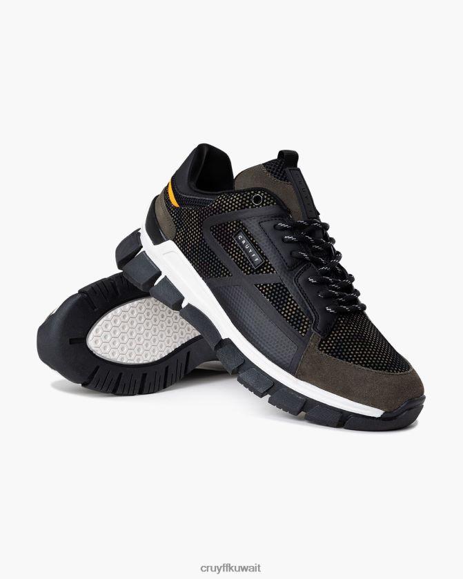 Cruyff أخضر / أسود رجال يجب أن تفعل استراتو Z02JN474 أحذية رياضية