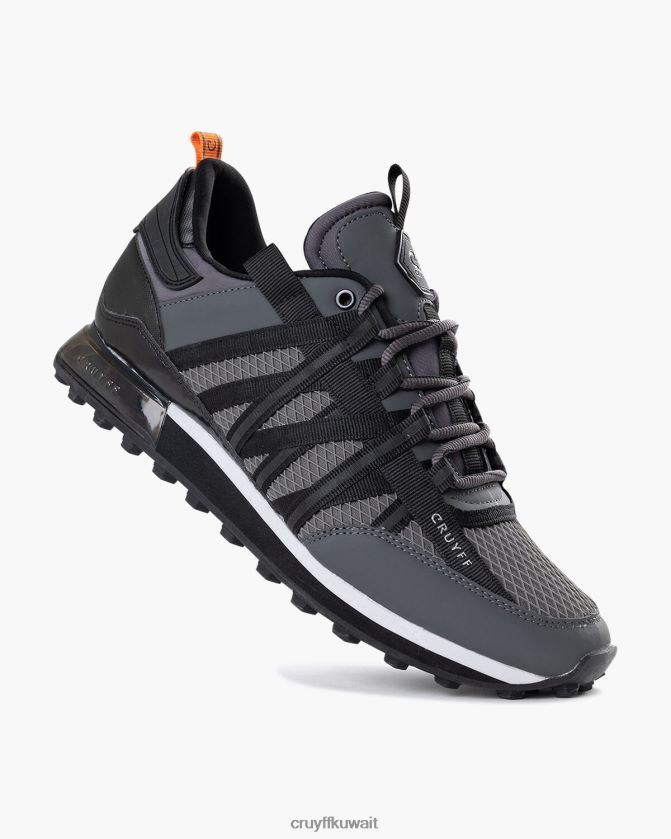 Cruyff الرمادي الداكن رجال الخوف Z02JN478 أحذية رياضية