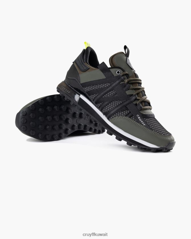 Cruyff أخضر غامق رجال الخوف Z02JN479 أحذية رياضية