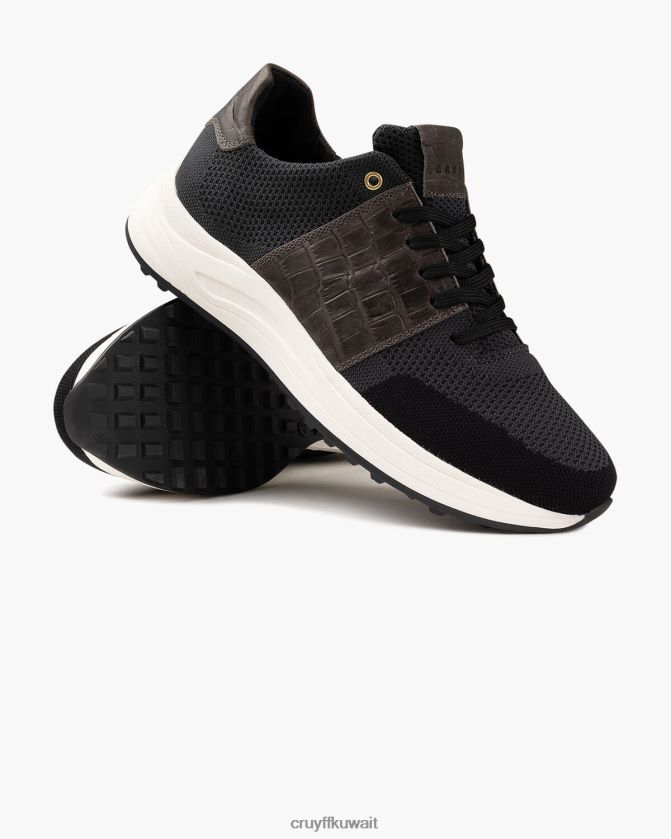 Cruyff رمادي / أسود رجال لونغو الفرس Z02JN488 أحذية رياضية