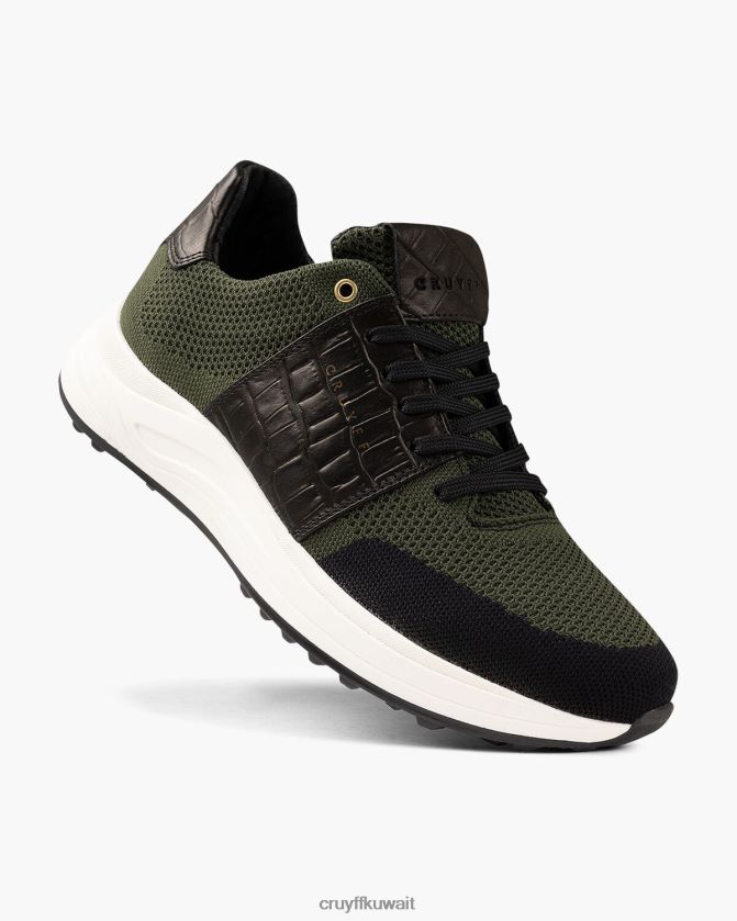 Cruyff أخضر / أسود رجال لونغو الفرس Z02JN489 أحذية رياضية
