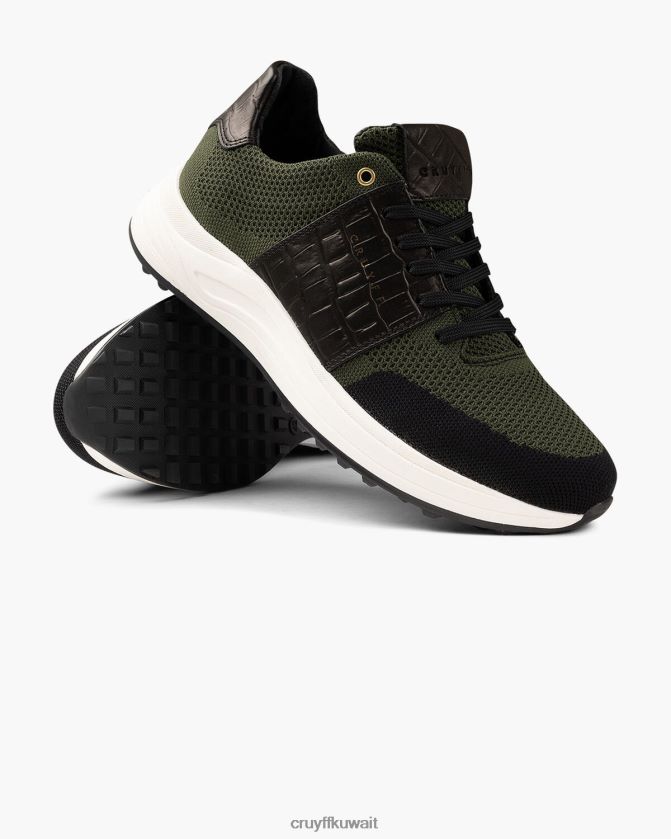 Cruyff أخضر / أسود رجال لونغو الفرس Z02JN489 أحذية رياضية