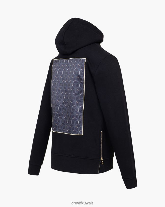 Cruyff أسود رجال هوديي سيرا Z02JN496 زُنط