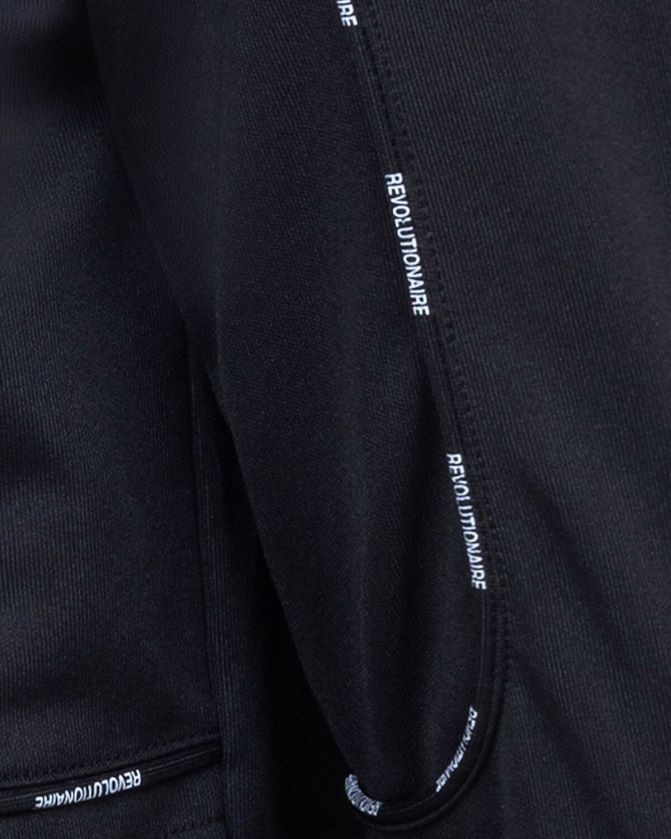 Cruyff أسود رجال أعلى مسار ثورة Z02JN497 السترة