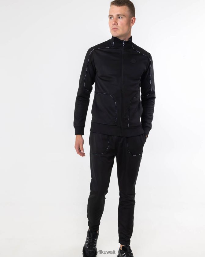 Cruyff أسود رجال أعلى مسار ثورة Z02JN497 السترة