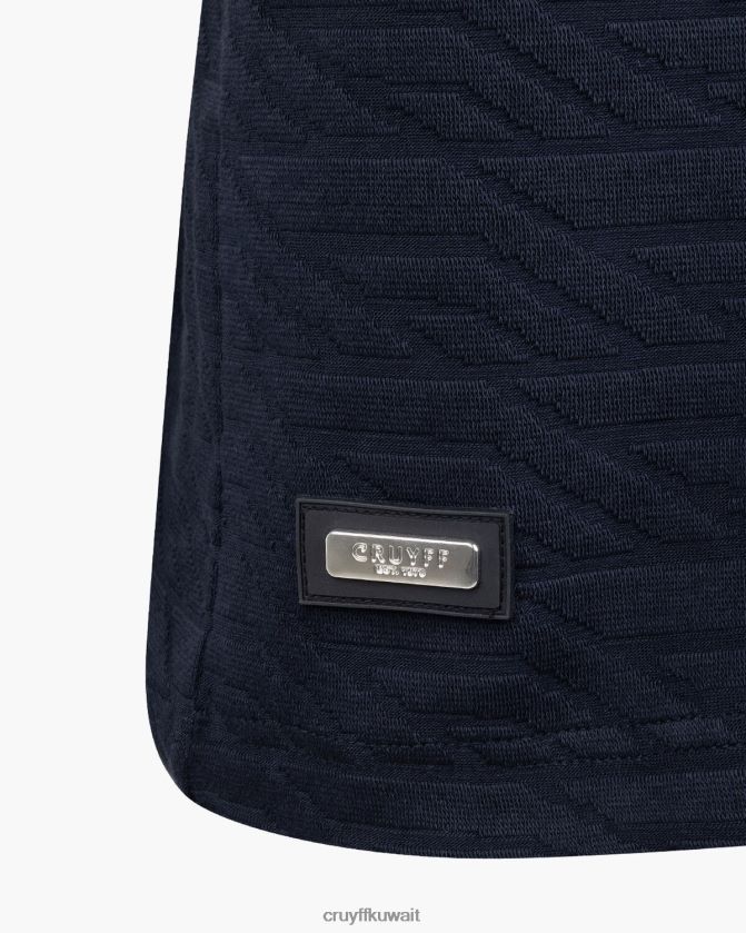 Cruyff القوات البحرية رجال كاسكو جاكار تي شيرت Z02JN502 تي شيرت