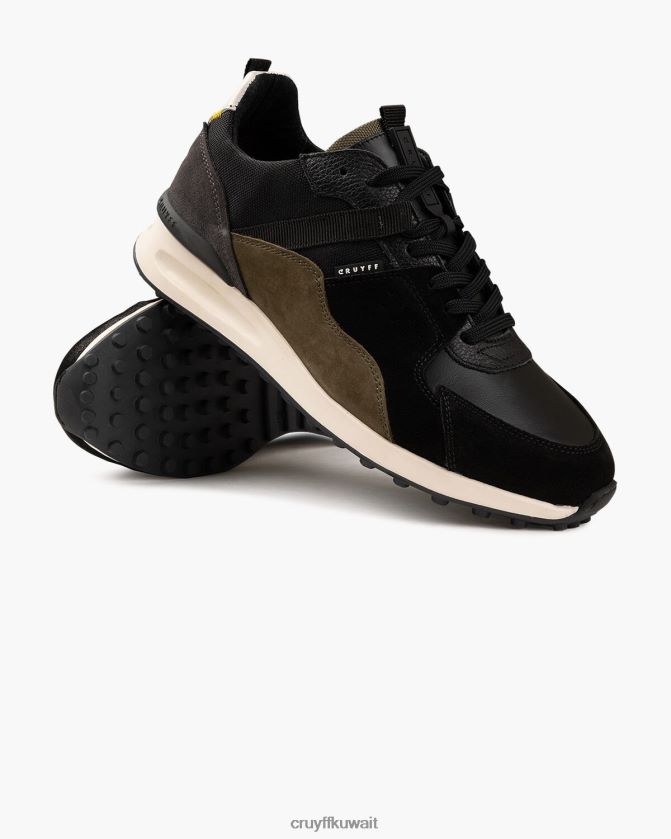 Cruyff أسود رجال تكنيكا Z02JN508 أحذية رياضية
