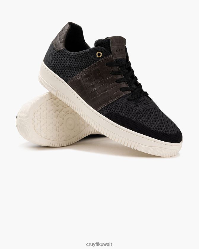 Cruyff رمادي / أسود رجال جوان انترلوك Z02JN519 أحذية رياضية